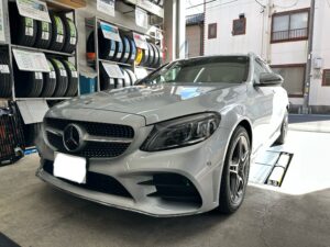 「メルセデスベンツ」C200×「TURANZA」T005　タイヤ交換