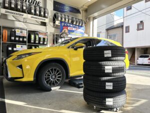 【タイヤ交換】レクサスRX450h×ブリヂストン「DULLER H/L33A」