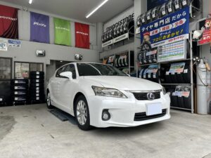 【タイヤ交換】レクサスCT200ｈ×ブリヂストン「REGNO GR-XⅢ」