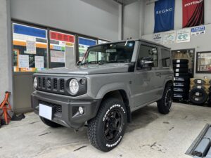 【タイヤ・ホイール交換】ジムニー×ジオランダー＆CLLINK