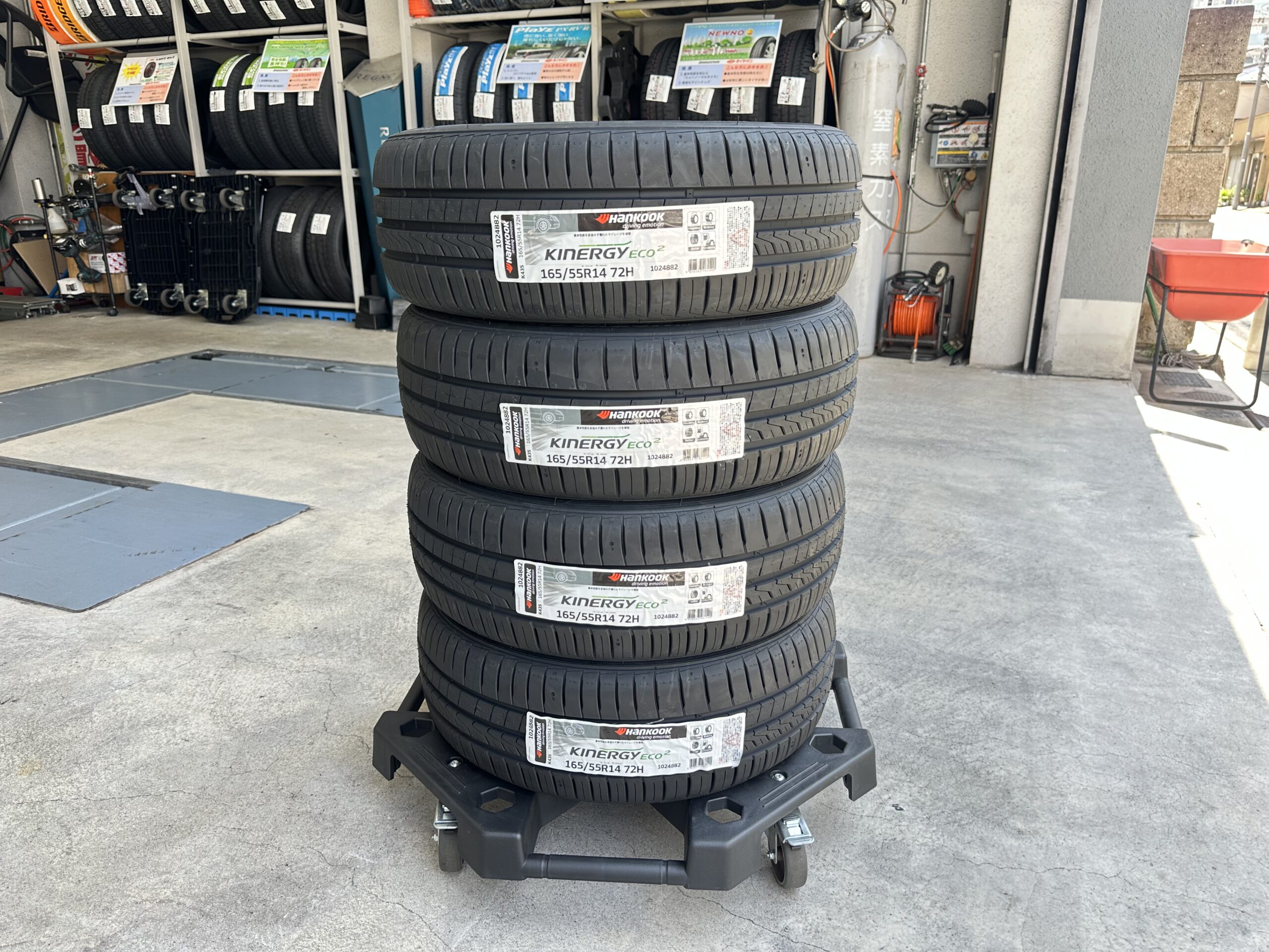 【タイヤ交換】ワゴンR×ハンコック「KINERGY ECO2」