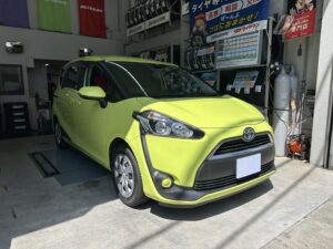 【タイヤ交換】シエンタ×ブリヂストン「NH200C」