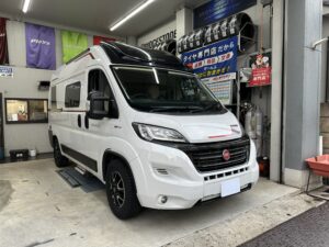 【タイヤ交換】デュカト×ミシュラン「CROSSCLIMATE CAMPING」