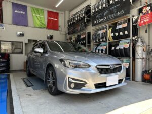 【タイヤ交換】インプレッサ×ブリヂストン「REGNO GR-XⅢ」