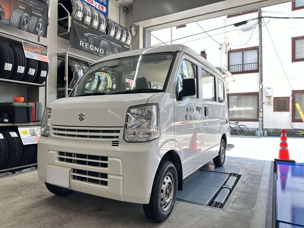 【タイヤ交換】エブリィ×ブリヂストン「K370」