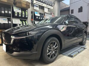 「MAZDA」CX-30×スタッドレスセット「VRX3×VELVACHARGE」　履き替え