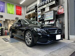 「メルセデスベンツ」C180×「TURANZA」T001　タイヤ交換