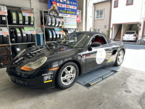 【タイヤ交換】ボクスター×ブリヂストン「POTENZA S007A」
