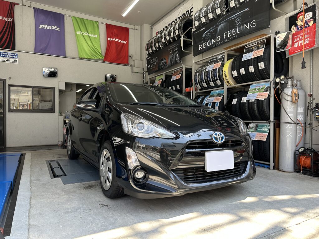 【タイヤ交換】アクア×ブリヂストン「NH200C」