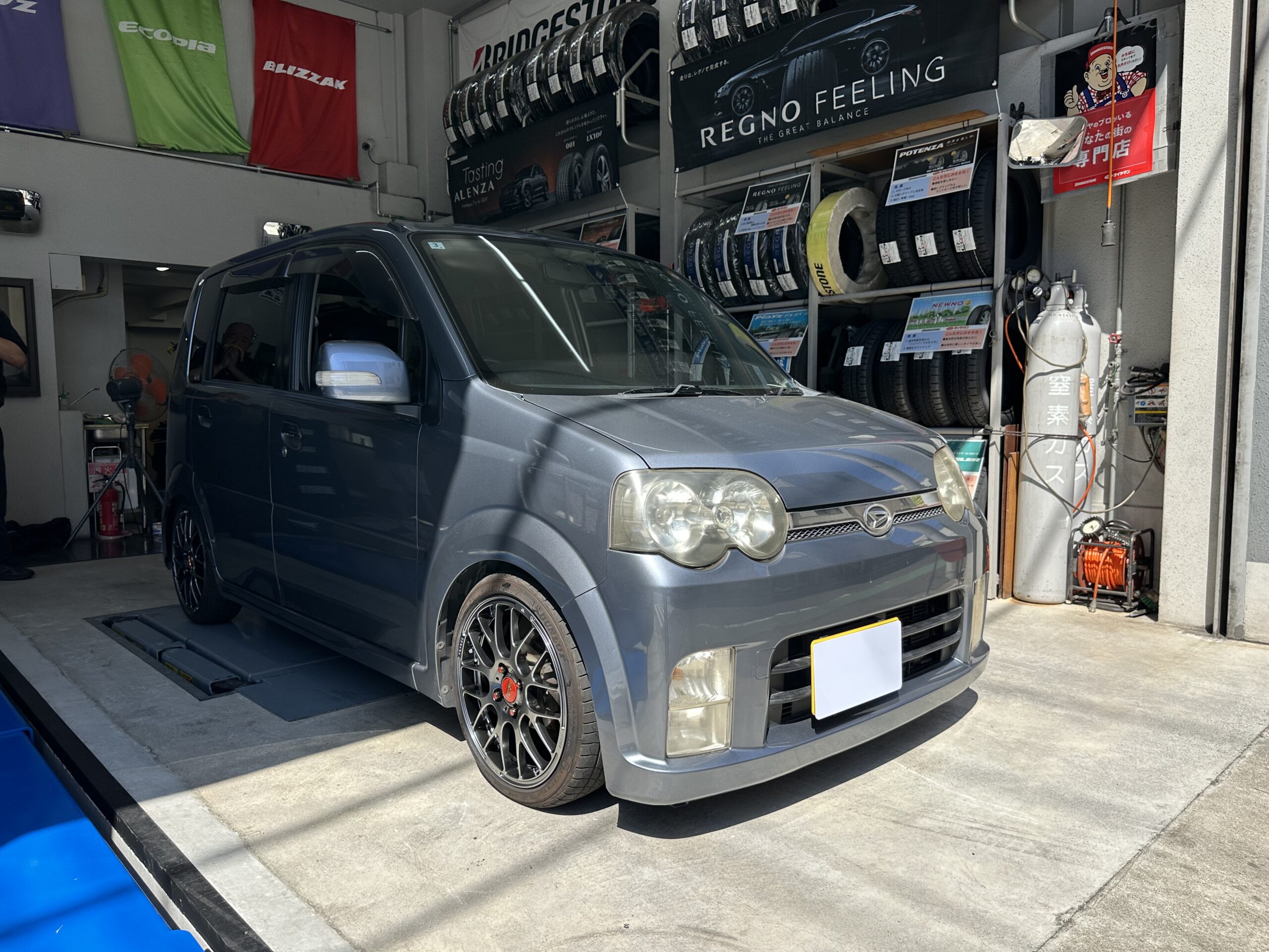 【ホイール交換】ムーヴ×BBS「RPダイヤモンドブラック」