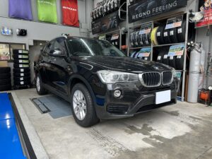 【タイヤ交換】BMW X3×ブリヂストン「Playz PX-RVⅡ」