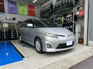 【スタッドレス交換】エスティマ×ブリヂストン「WZ-1」