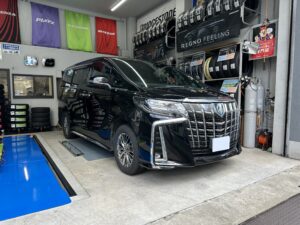 【タイヤ交換】アルファード×ブリヂストン「REGNO GR-XⅢtypeRV」