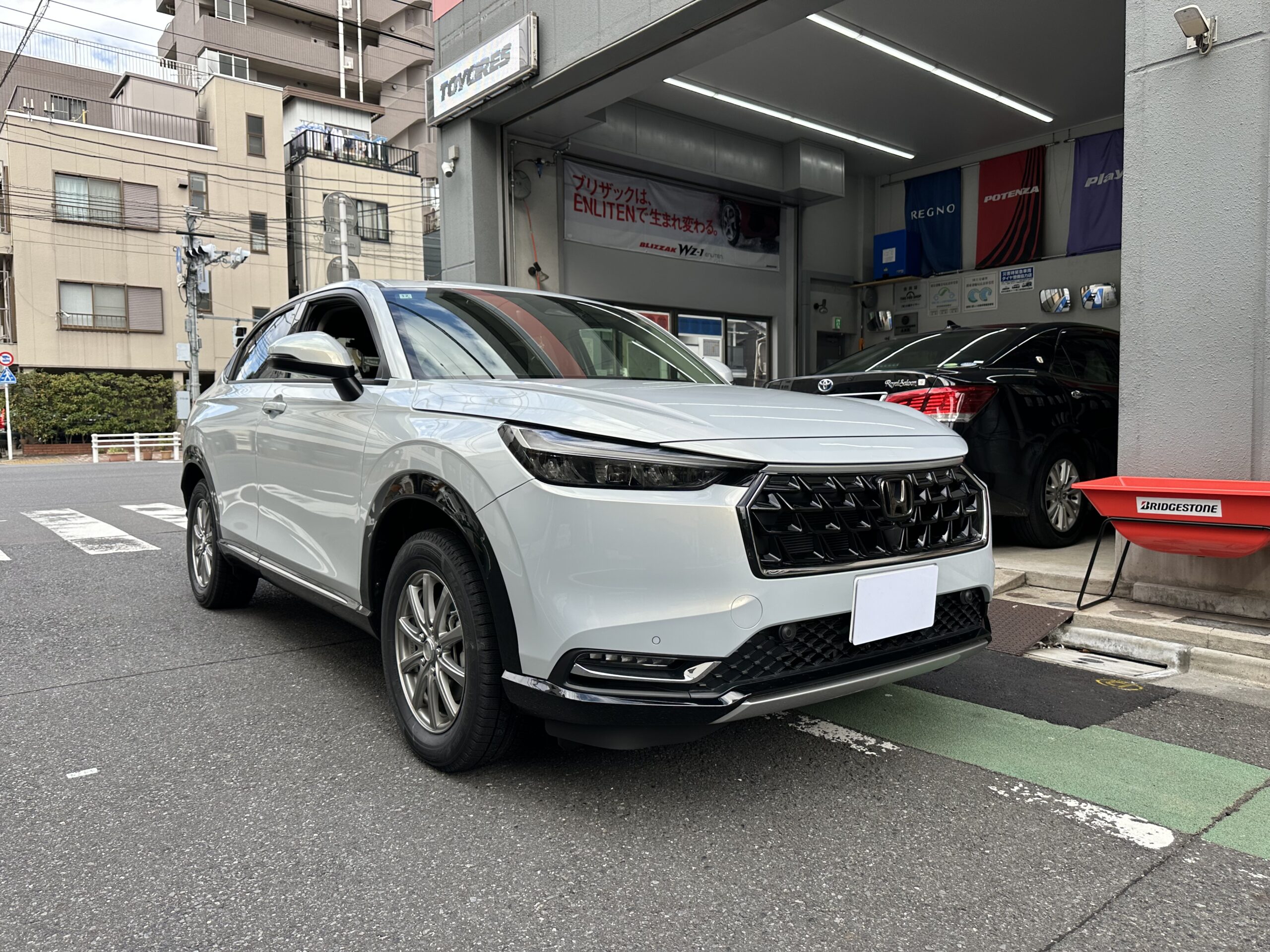 【スタッドレス交換】ヴェゼル×ブリヂストン「WZ-1」