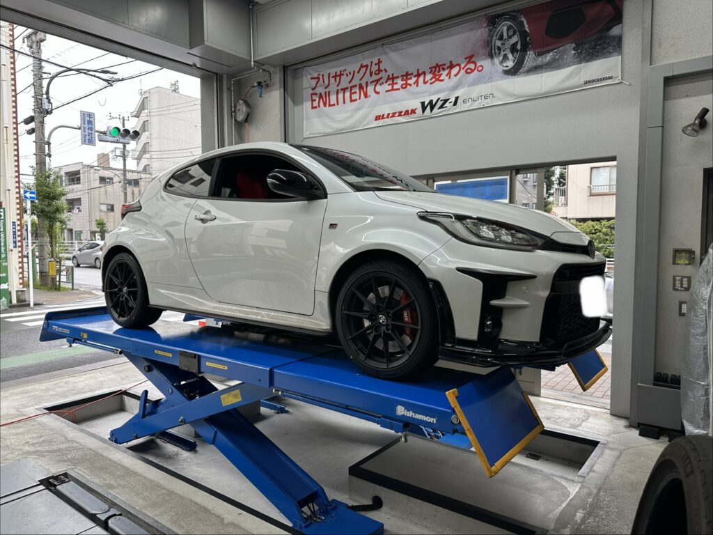 【タイヤ交換】GRヤリス×ブリヂストン「POTENZA S007A」