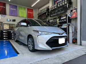 【タイヤ交換】エスティマ×ブリヂストン「REGNO GR-XⅢtypeRV」