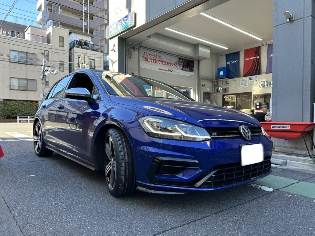 【タイヤ交換】ゴルフR×コンチネンタル「MaxContact MC7」