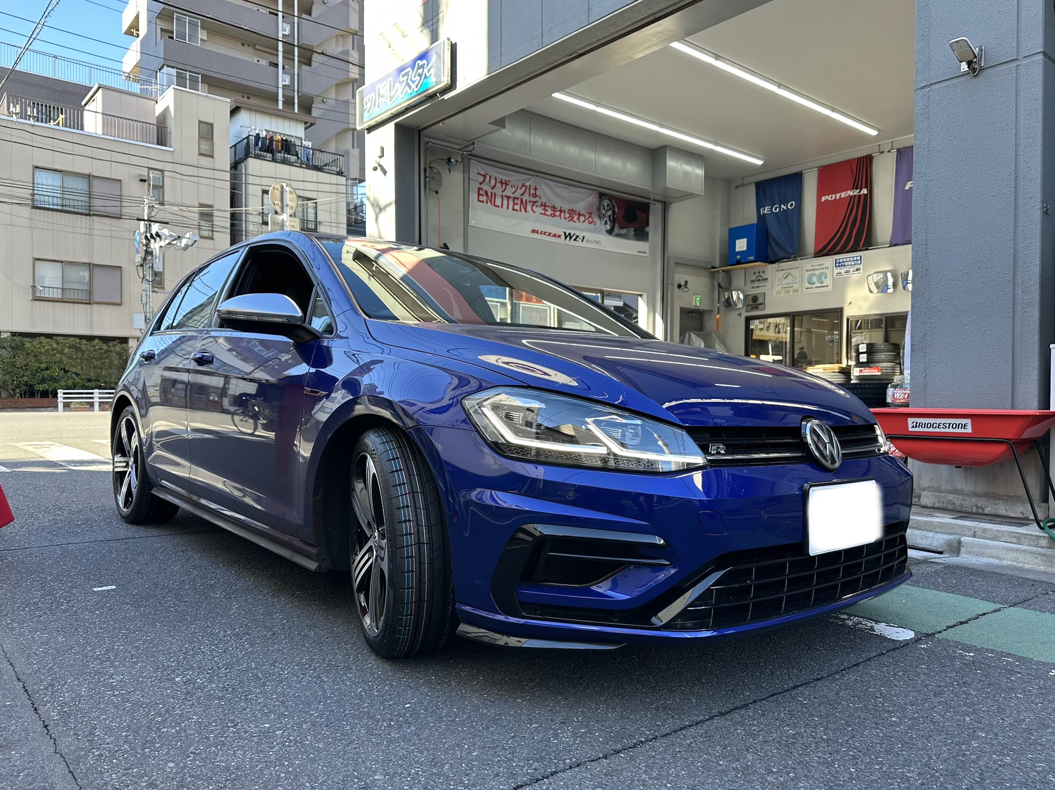 【タイヤ交換】ゴルフR×コンチネンタル「MaxContact MC7」