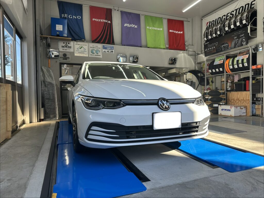 【タイヤ交換】ゴルフ×ブリヂストン「POTENZA S007A」