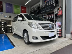 【タイヤ交換】アルファード×ブリヂストン「REGNO GR-XⅢtypeRV」