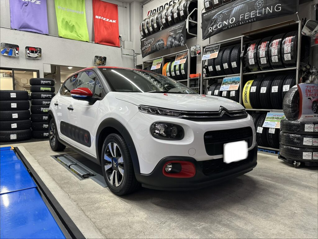 【タイヤ交換】シトロエンC3×ミシュラン「PRIMACY5」