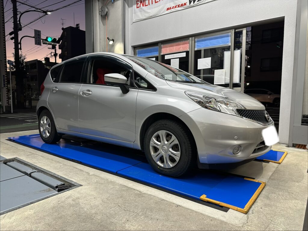 【急遽スタッドレスが必要に！】ノート×VRX3