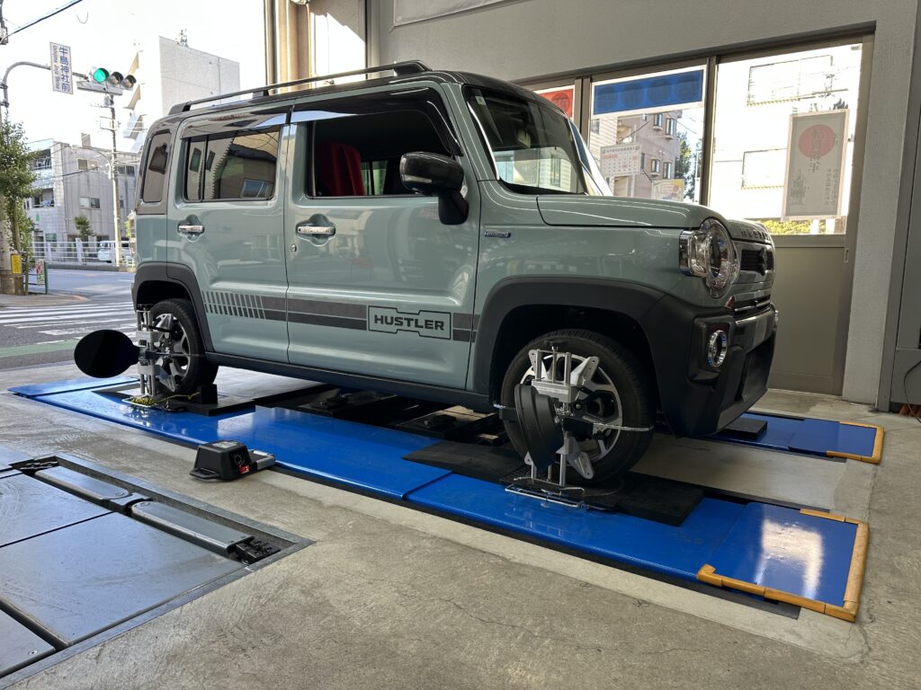 【アライメント測定】ハスラー