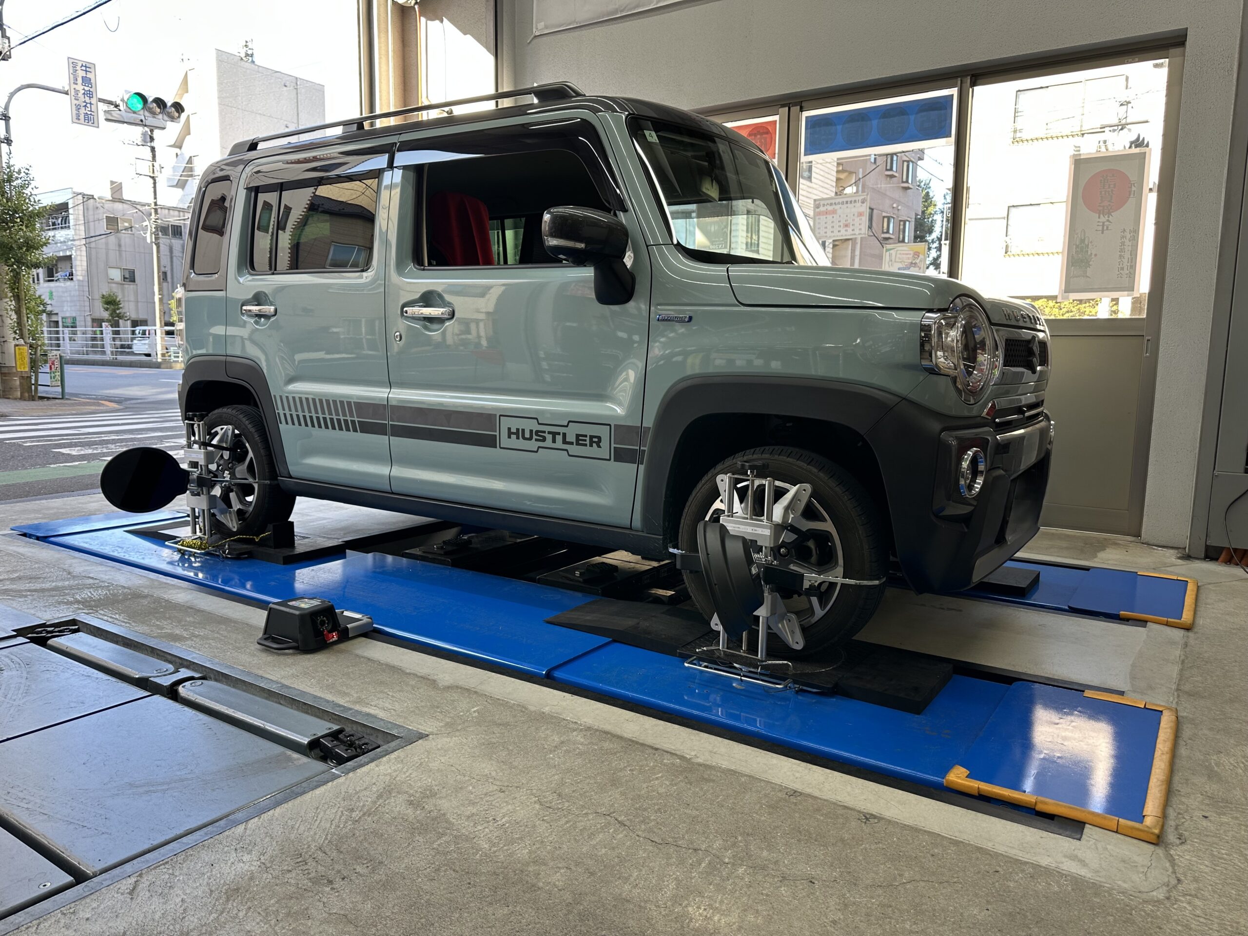 【アライメント測定】ハスラー