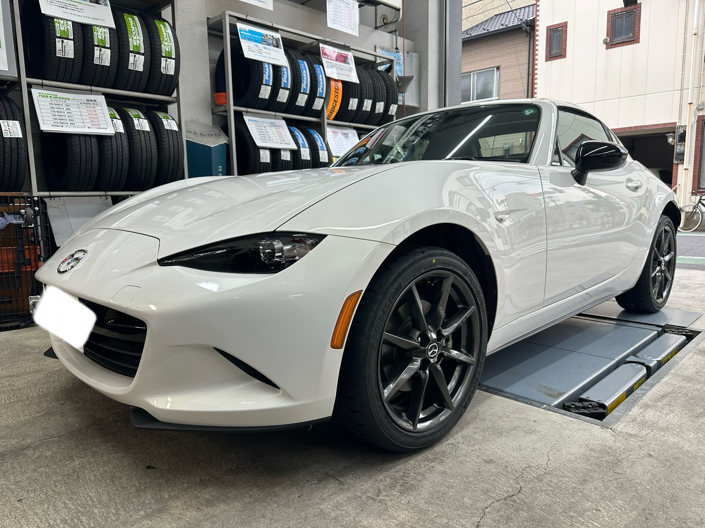 【タイヤ交換】ロードスター×ブリヂストン「POTENZA RE-71RS」