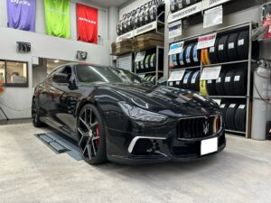 【タイヤ交換】マセラティ ギブリ×FALKEN「AZENIS FK453」