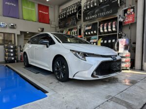 【溝に潜む”ひび”のリスク】カローラツーリング×REGNO GR-XⅢ　タイヤ交換