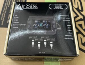 【後付け空気圧センサー】「AirSafe（エアセーフ）」でリアルタイムの空気圧をチェック！もっと安心・安全なドライブを