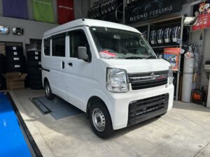 【アライメント】エブリィのタイヤ偏摩耗の原因は？実例で解説！墨田区のアライメント調整はお任せください！