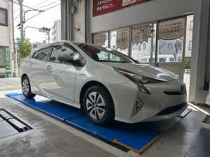 【プリウス×タイヤ交換】エコピアの後継モデル、『FINESSA（フィネッサ）HB01』を装着！墨田区のタイヤ交換はお任せください！