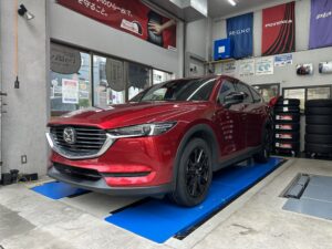 【CX-8×タイヤ交換】ブリヂストンのSUV専用タイヤ『LX200』を装着で、静粛性と安心感を格上げ！墨田区のタイヤ交換はお任せください！