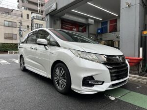 【オデッセイ（RC4）×アライメント調整】足回り交換後の仕上げでハンドルセンターのズレも調整！墨田区のアライメント調整はお任せください！