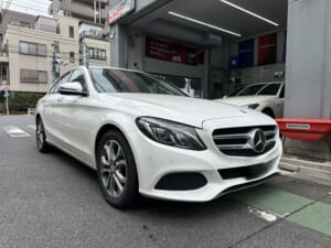 【メルセデスベンツC220d×タイヤ交換】REGNO GR-XⅡからGR-XⅢへリピート交換！上質な乗り心地と静粛性をさらに進化！墨田区のタイヤ交換はお任せください！