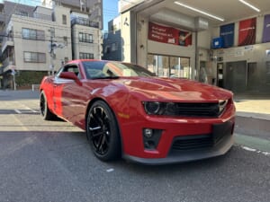 【シボレーカマロ×タイヤ交換】11月の走行会に向けてYOKOHAMA「ADVAN NEOVA AD09」を装着！
